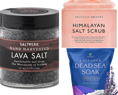 2. Know Your Salts: A Breakdown of the Essentials + What They’re Good For cover photo collage