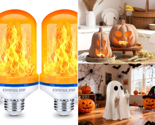Halloween Home Decor cover photo collage