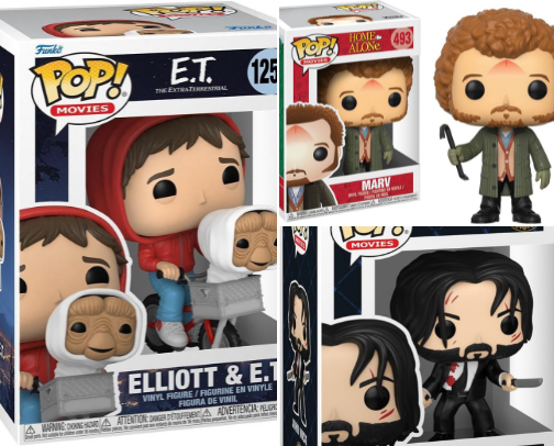 pop culture Funko Pops cover photo collage