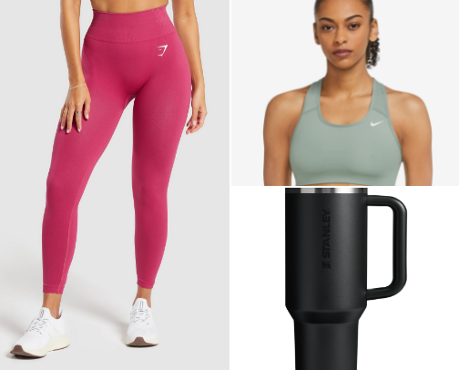 Gym essentials cover photo collage
