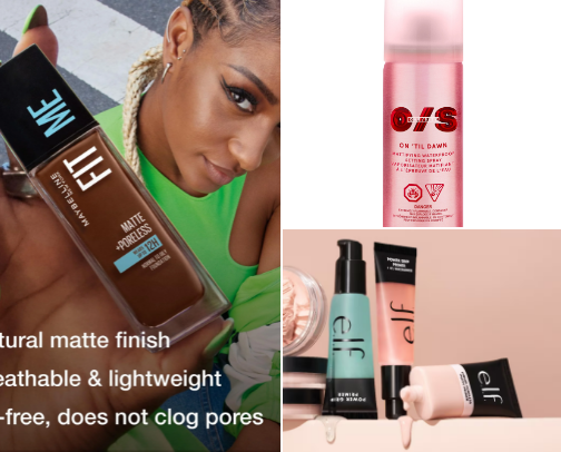 My Makeup Must-haves cover photo collage