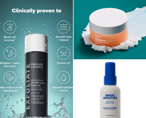 Clear & Confident ~ Skincare for Oily, Acne Prone Skin cover photo collage