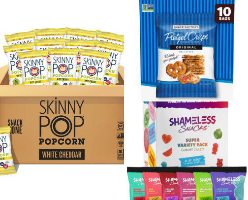 Go-To "Skinny" Snacks cover photo collage