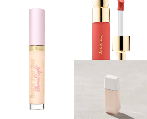 everyday makeup routine cover photo collage