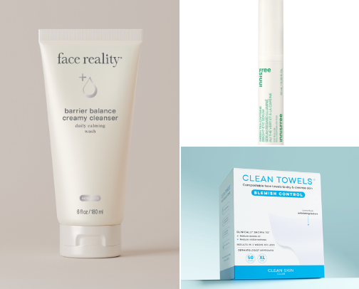 Skincare Products🧴🫧 cover photo collage