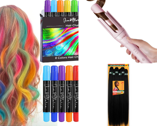 girl accessories cover photo collage