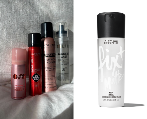 Best Setting and Fixing Sprays cover photo collage