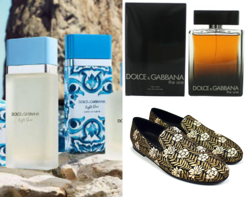 DOLCE & GABBANA cover photo collage