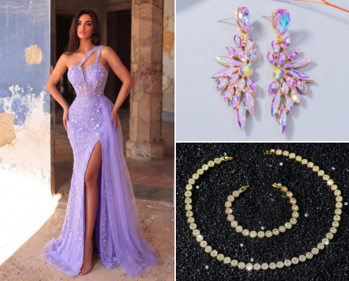 Party Outfits with Accessoires cover photo collage