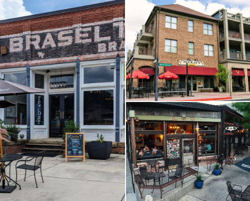 My Favorite Dine-In Spots cover photo collage