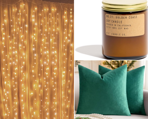 Budget-Friendly & Cozy Christmas Essentials for College Students cover photo collage