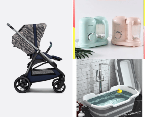 Perlengkapan bayi cover photo collage