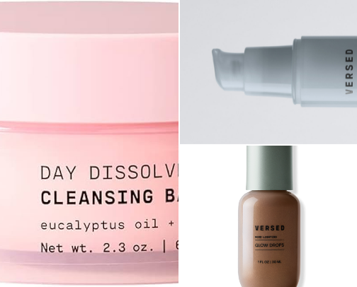 Holy grail skincare for dry, sensitive skin cover photo collage