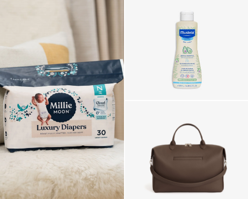 Baby Items cover photo collage