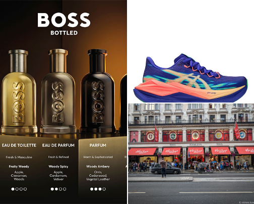 Mens Perfumes cover photo collage
