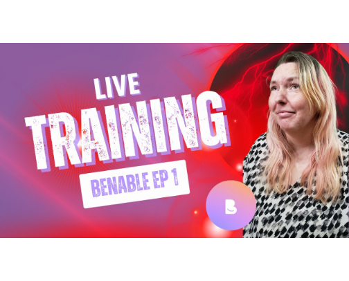 Teaching what I know about Benable cover photo collage