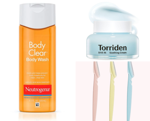 Skincare cover photo collage