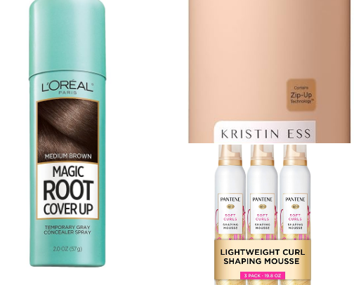 Hair products of your dreams cover photo collage