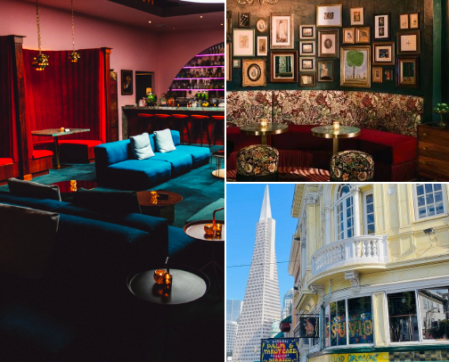 a good night out in SF cover photo collage