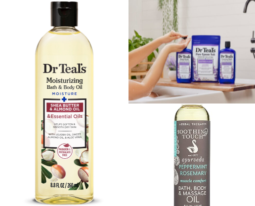 Body care cover photo collage