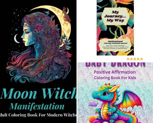 Amazon Books cover photo collage