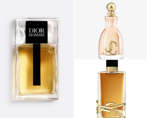 Perfumes cover photo collage