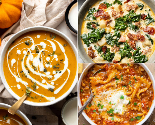 My Top 20 Soups To Make This Fall cover photo collage