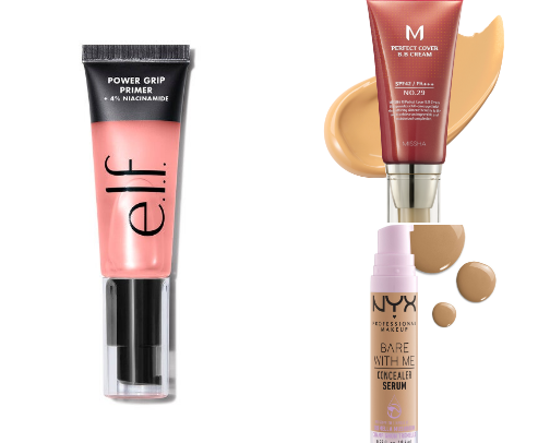 Affordable Make Up Under $25 cover photo collage