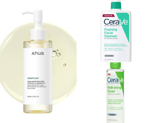 My Glow-Up Go-Tos: Skincare That Actually Works cover photo collage