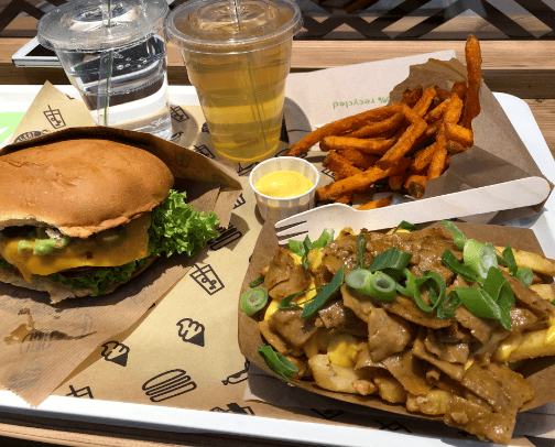 My favorite Restaurants around the World & Vegan Recipes cover photo collage