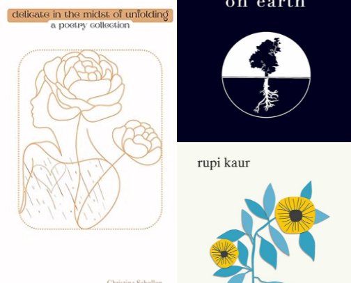 Book Club recommendations for poetry lovers cover photo collage