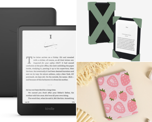 Kindle must haves 📖 cover photo collage
