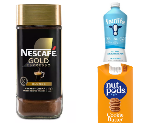 healthy girl coffee essentials ☕️ cover photo collage