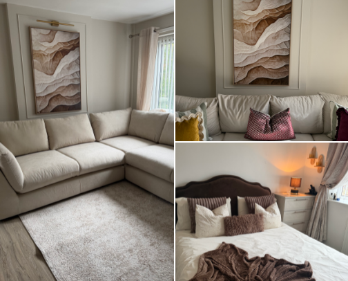 Home furniture cover photo collage