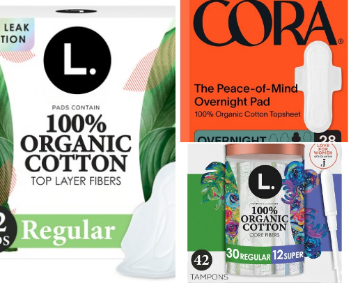 Menstrual cycle essentials mid 30’s cover photo collage