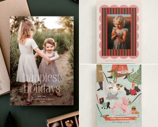 My Top 15 Holiday Card Picks cover photo collage