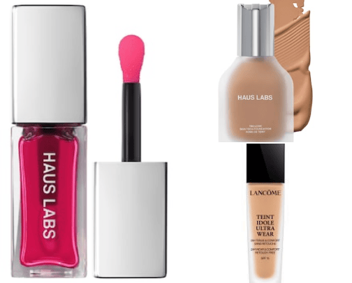 Makeup products🌸 cover photo collage