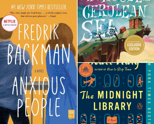 Books to read when you're feeling lonely cover photo collage