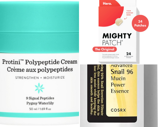 Skincare for all skin types cover photo collage