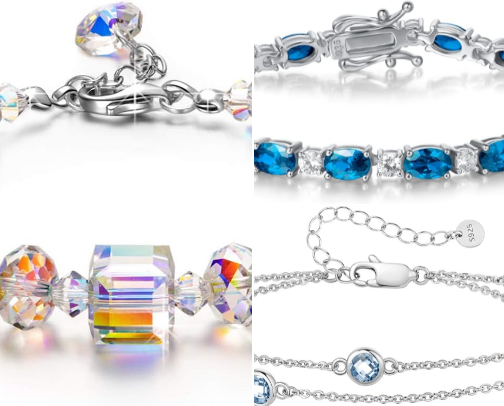 A little romance ~ bracelet for her ✨ cover photo collage
