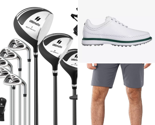 Golf Around The Globe cover photo collage