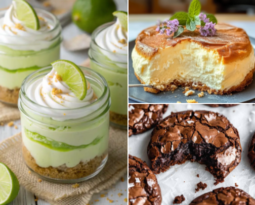 Oops, All Desserts! cover photo collage