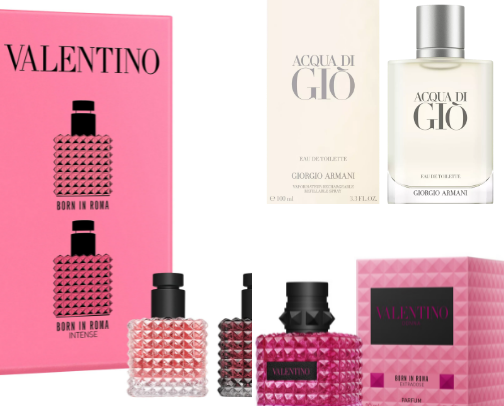 Fragrances cover photo collage