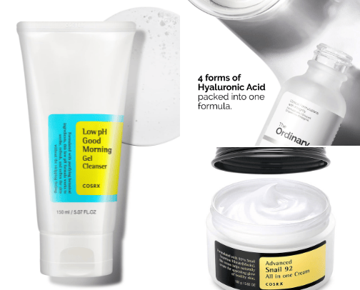 Skincare Favs cover photo collage