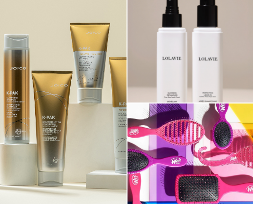 Haircare cover photo collage