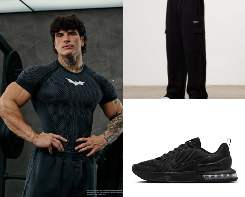 YoungLA Batman 'Vengeance' Gym Loadout cover photo collage