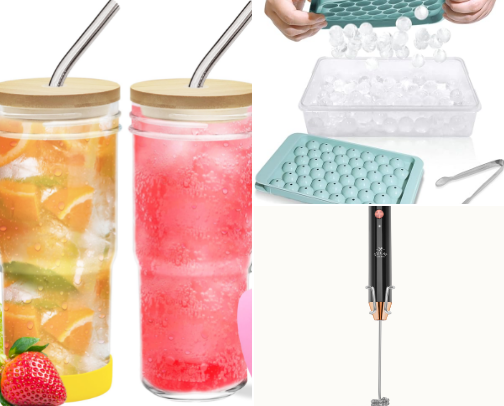 At home coffee essentials without a fancy machine 🤭🤪 cover photo collage