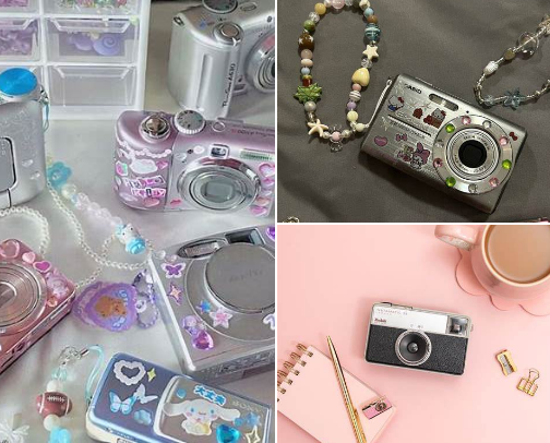 📸 Vintage Digital Cameras – The Y2K Comeback cover photo collage