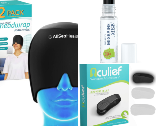 Migraine Sufferers Pack cover photo collage