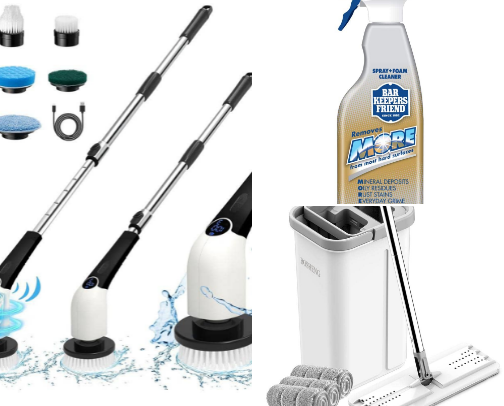 Home Cleaning Tools That Actually Work. cover photo collage